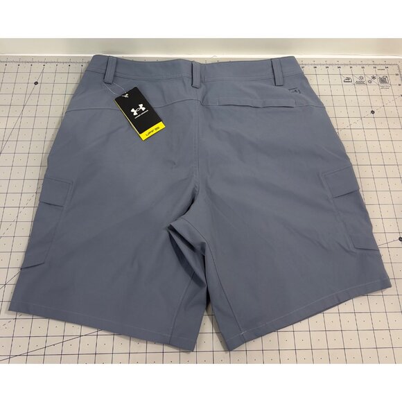 Under Armour Men’s Fish Pro 2.0 Cargo Shorts Size 34 Loose Fit - Picture 2 of 8